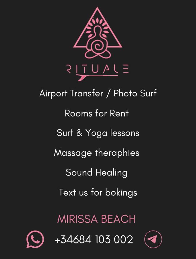 Rituale Guest House - Surf & Yoga Mirissa Exterior foto